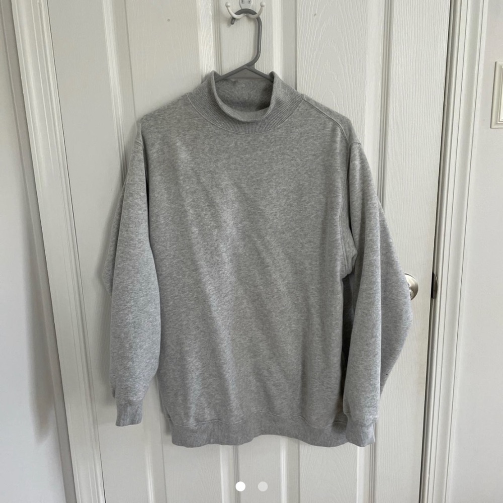 aerie mock neck sweatshirt